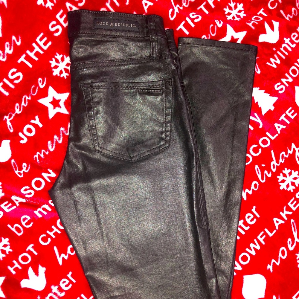 Rock & Republic SZ 4 Berlin Mid Rise Skinny Pants